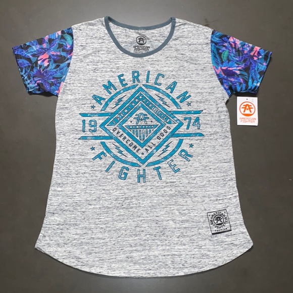 NWT American Fighter Birchwood Tee - Picture 1 of 8